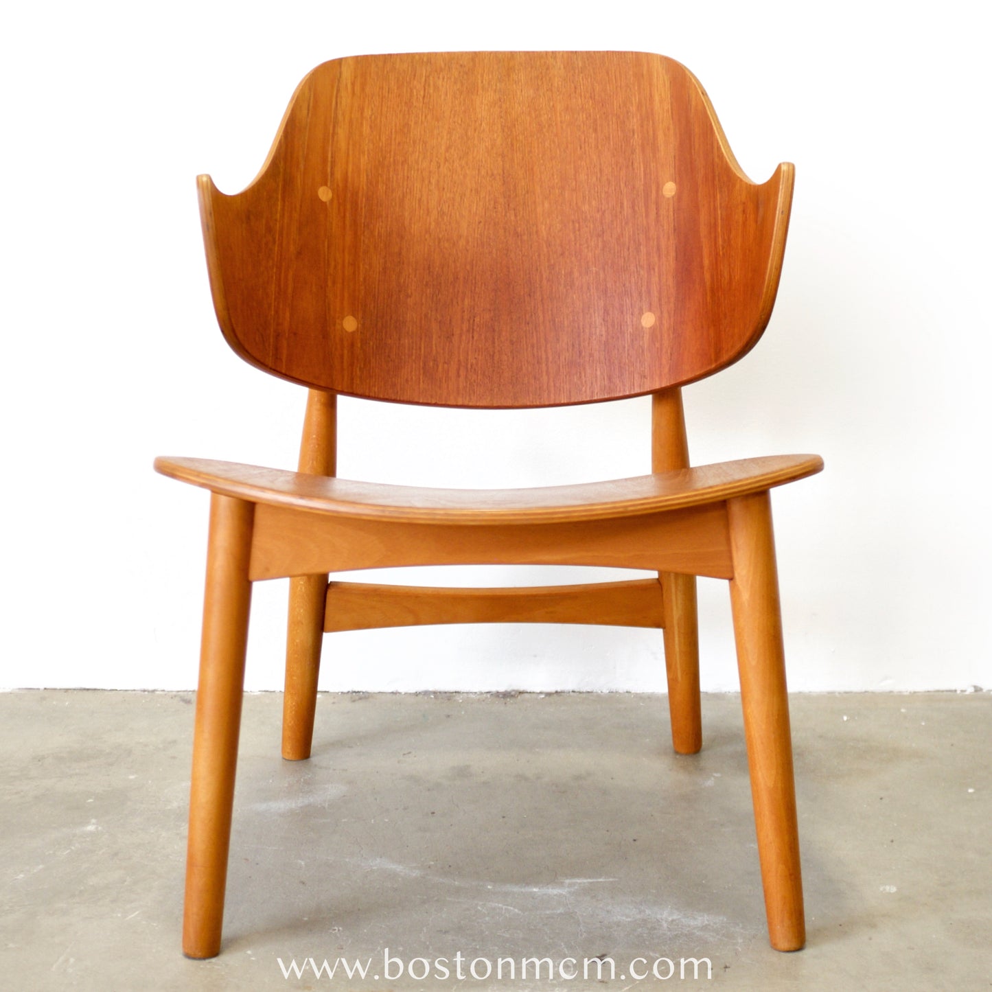Randers Stolefabrik Model #307 Teak & Beech Chair Designed by Jens Hjorth - #A2151