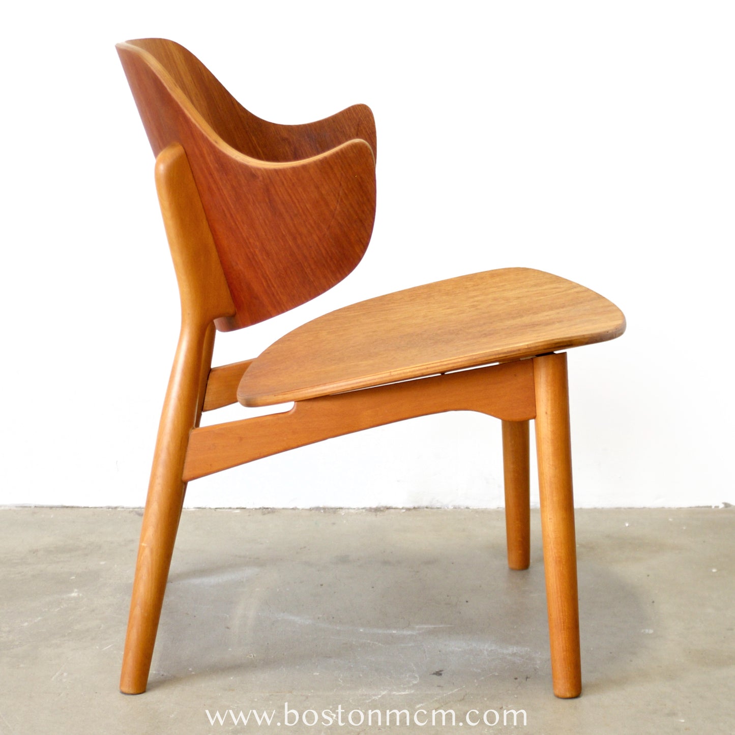 Randers Stolefabrik Model #307 Teak & Beech Chair Designed by Jens Hjorth - #A2151