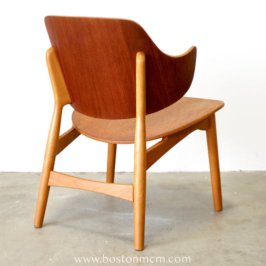 Randers Stolefabrik Model #307 Teak & Beech Chair Designed by Jens Hjorth - #A2151