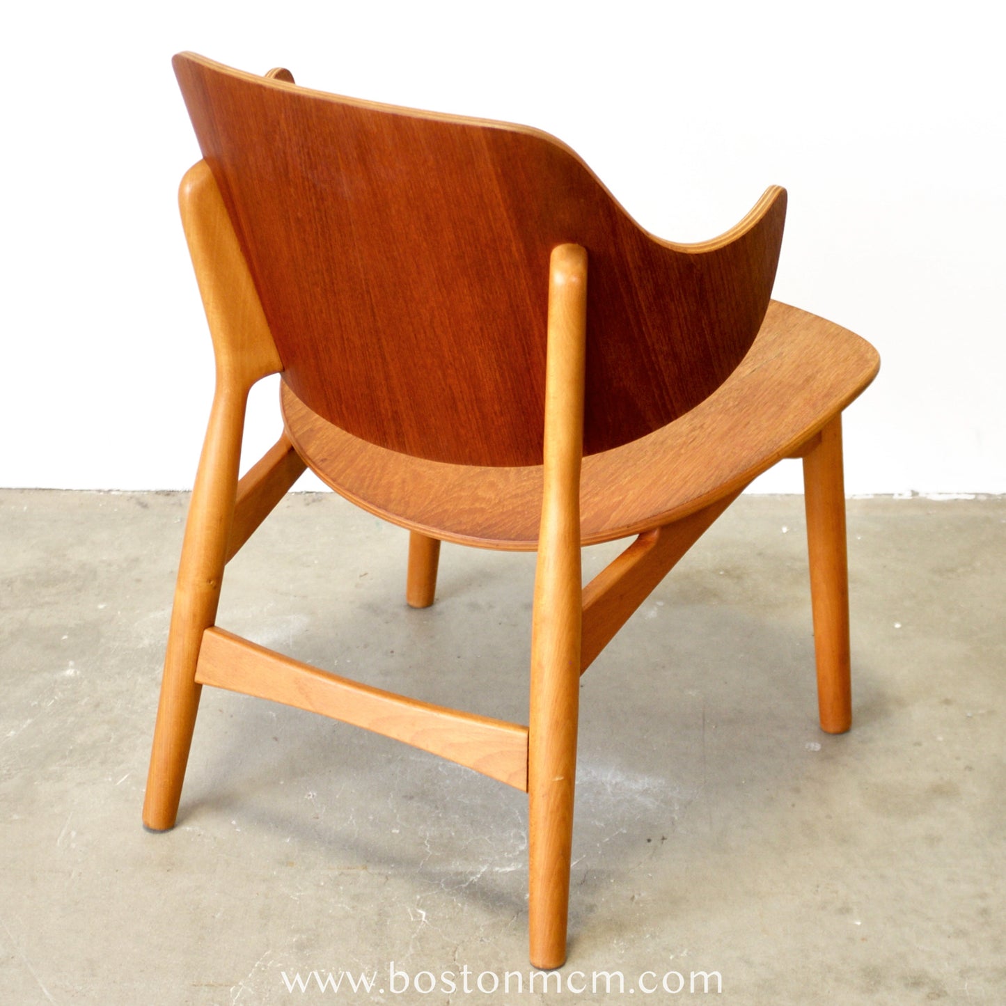 Randers Stolefabrik Model #307 Teak & Beech Chair Designed by Jens Hjorth - #A2151