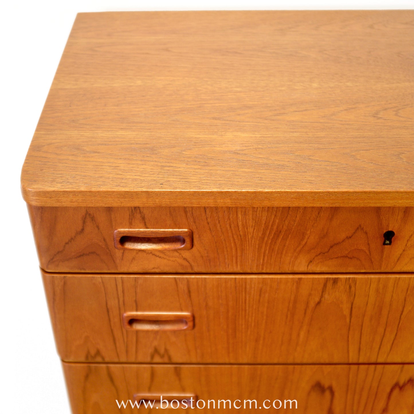 Omann Jun. Møbelfabrik Teak  7 Drawer Model No. 128 Highboy / Tall Dresser - #A1915