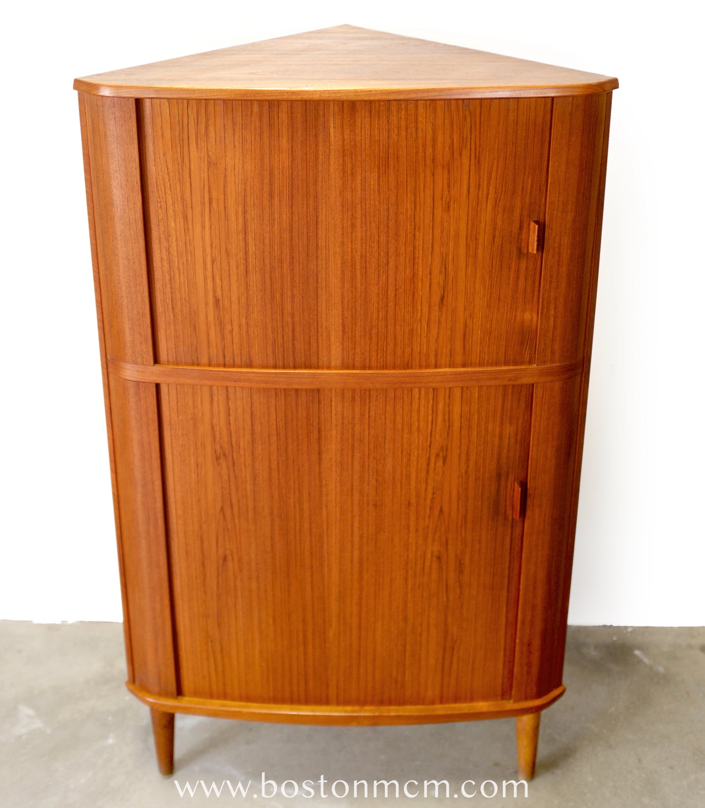 Skovmand & Andersen Model #3 Corner Cabinet Designed by Arne Hovmand Olsen - #A2083