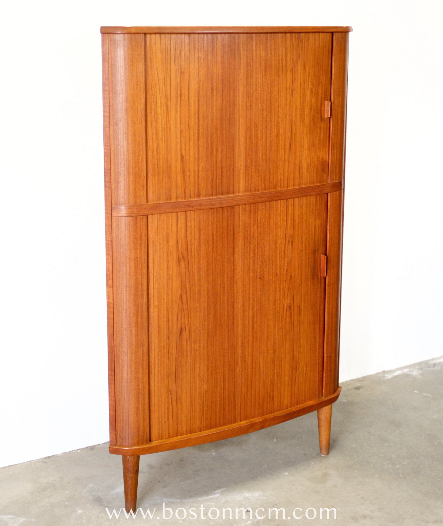 Skovmand & Andersen Model #3 Corner Cabinet Designed by Arne Hovmand Olsen - #A2083