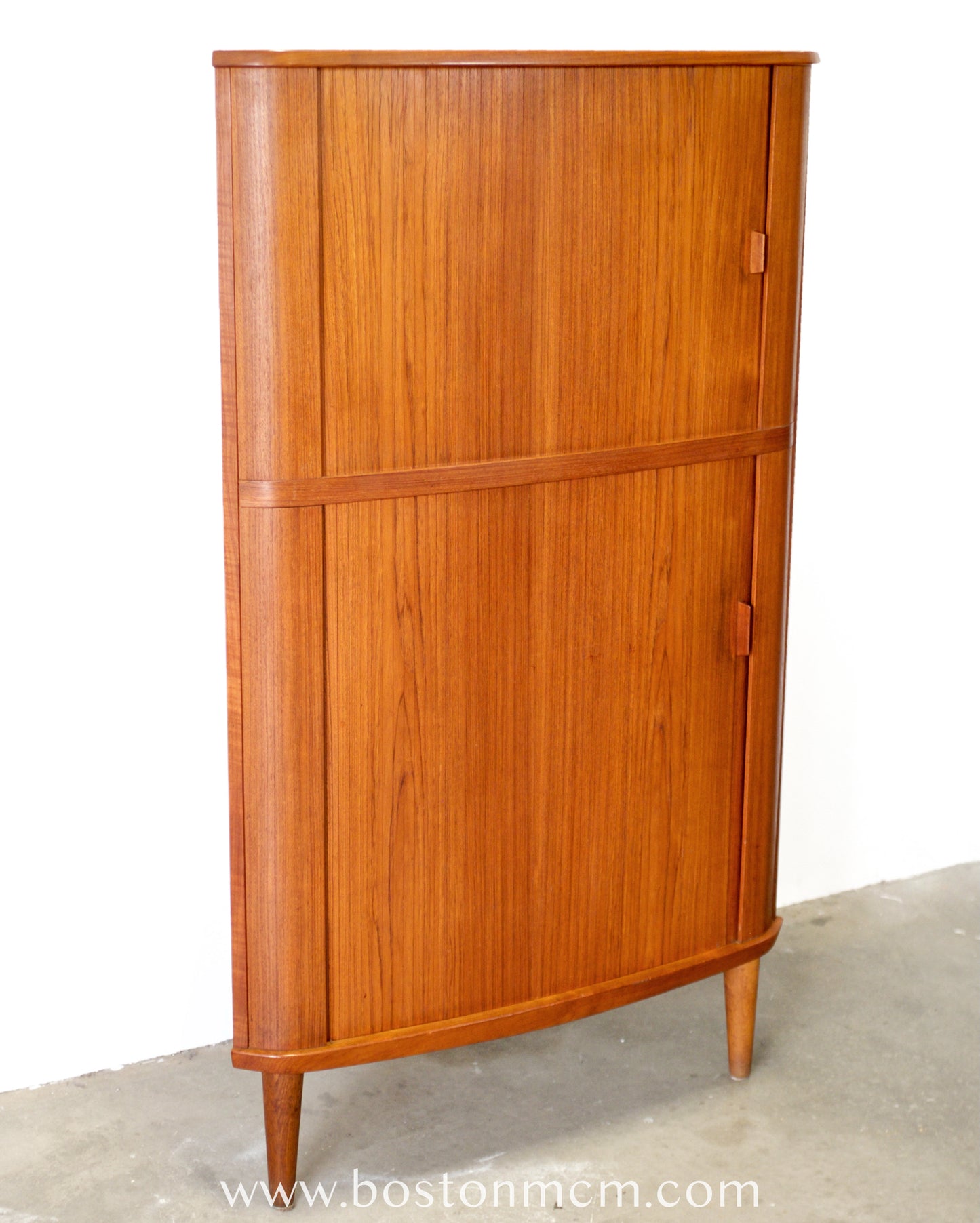 Skovmand & Andersen Model #3 Corner Cabinet Designed by Arne Hovmand Olsen - #A2083