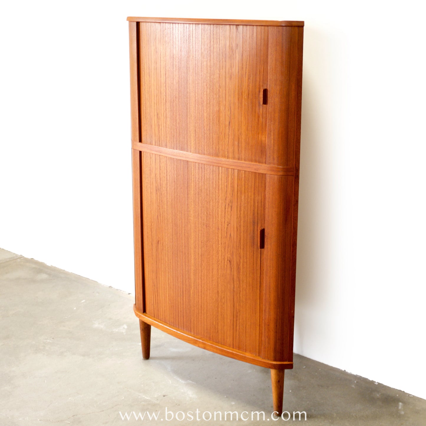 Skovmand & Andersen Model #3 Corner Cabinet Designed by Arne Hovmand Olsen - #A2083