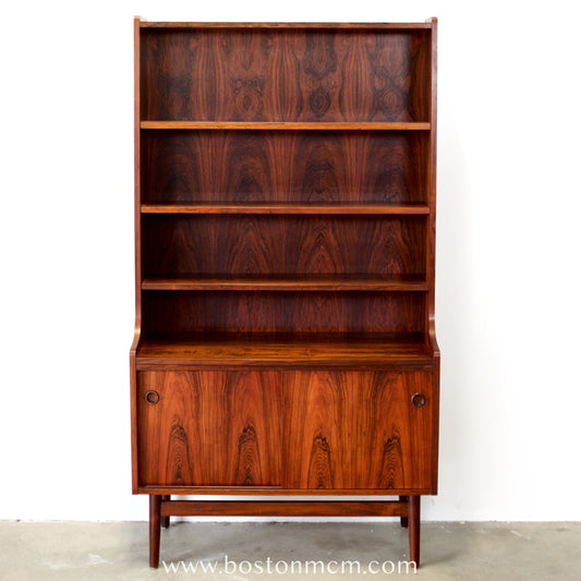 Nexø Møbelfabrik Rosewood Bookcase Designed by Johannes Sorth - #A2242