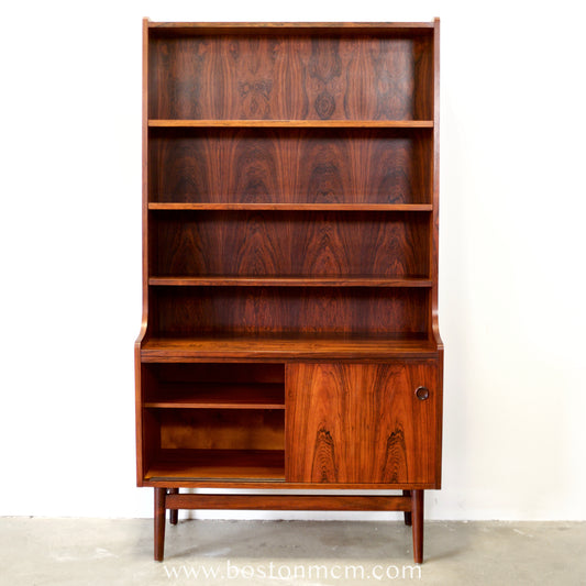Nexø Møbelfabrik Rosewood Bookcase Designed by Johannes Sorth - #A2242