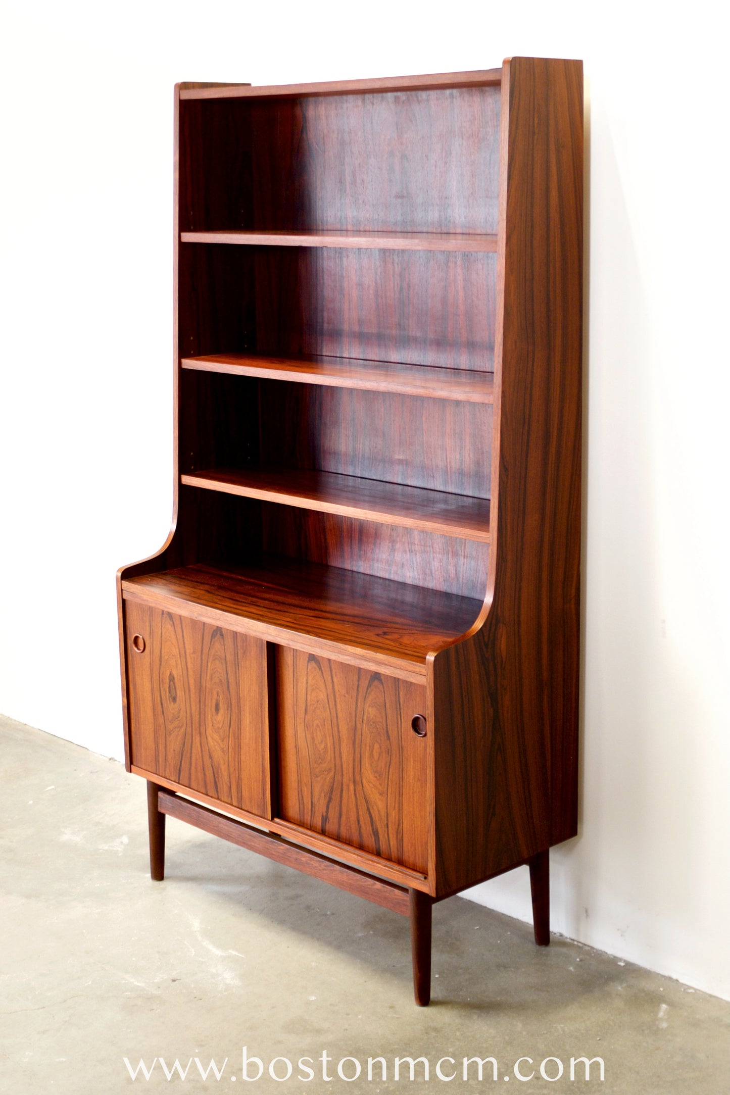 Nexø Møbelfabrik Rosewood Bookcase Designed by Johannes Sorth - #A2245-B