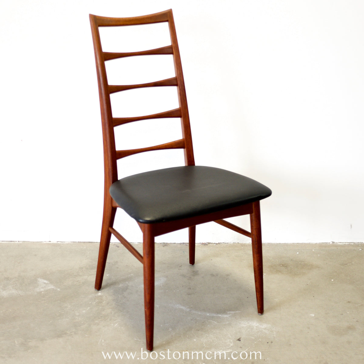 Koefoed Hornslet "Lis" Set of 6 Danish Teak Dining Chairs - #A2258