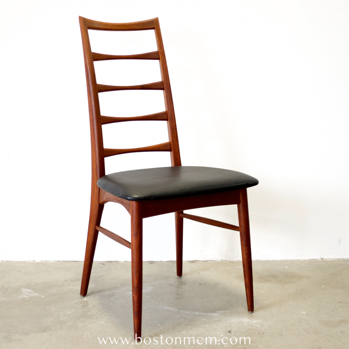 Koefoed Hornslet "Lis" Set of 6 Danish Teak Dining Chairs - #A2258