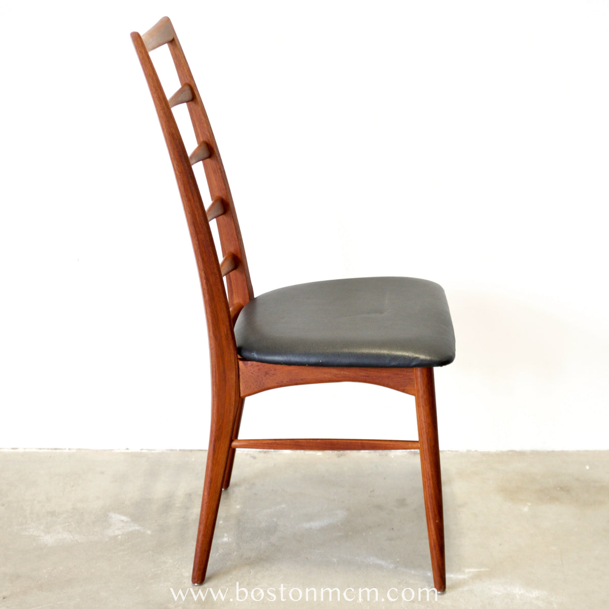 Koefoed Hornslet "Lis" Set of 6 Danish Teak Dining Chairs - #A2258