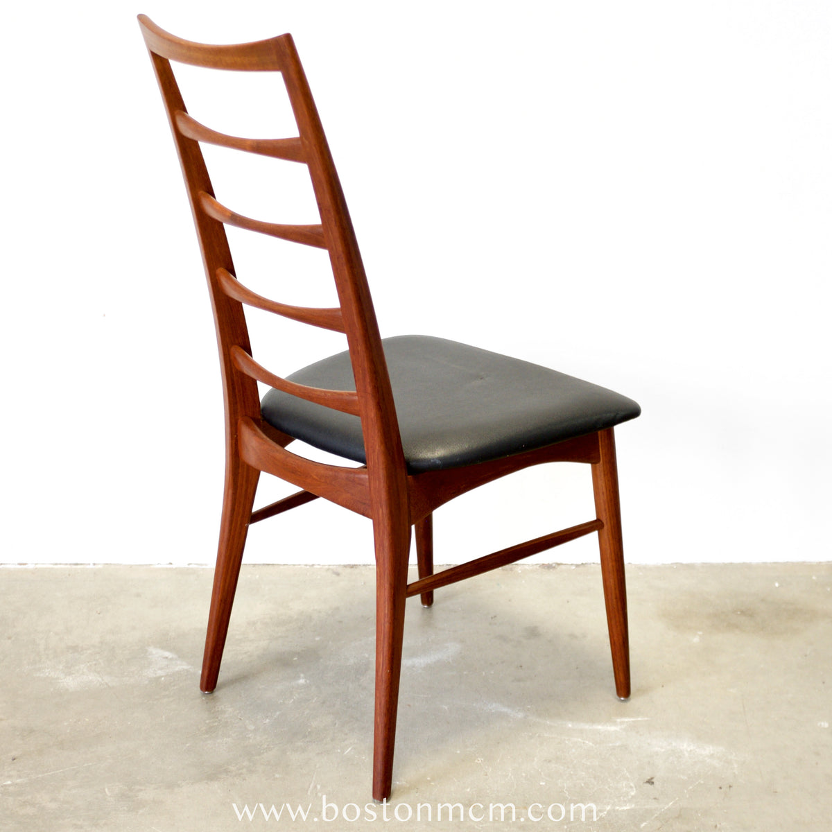 Koefoed Hornslet "Lis" Set of 6 Danish Teak Dining Chairs - #A2258