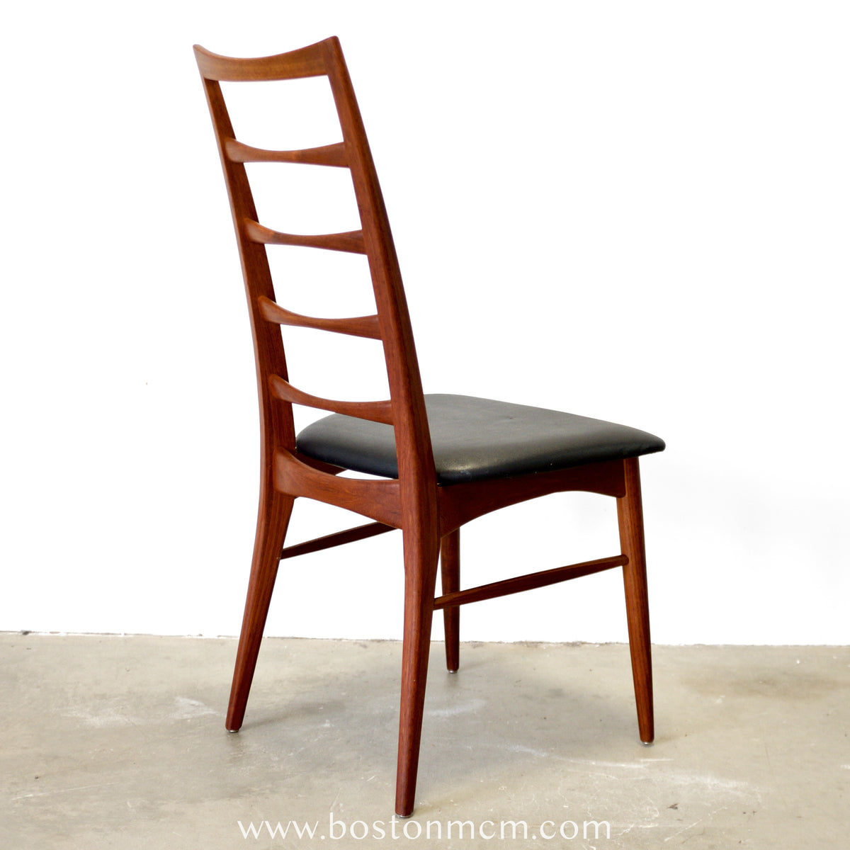 Koefoed Hornslet "Lis" Set of 6 Danish Teak Dining Chairs - #A2258