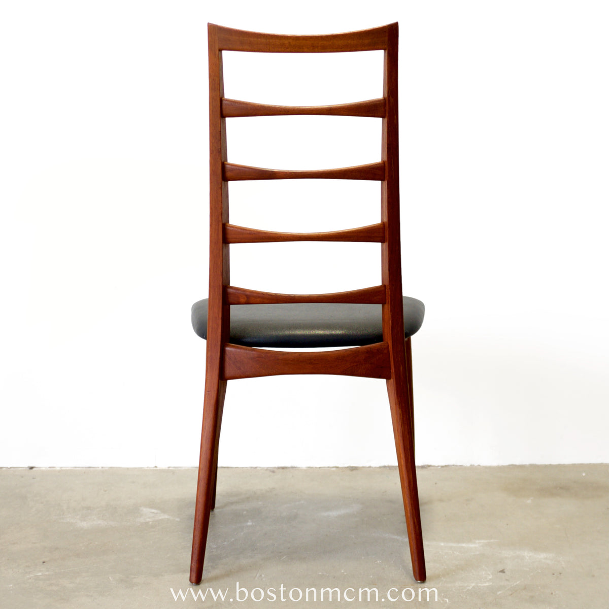 Koefoed Hornslet "Lis" Set of 6 Danish Teak Dining Chairs - #A2258