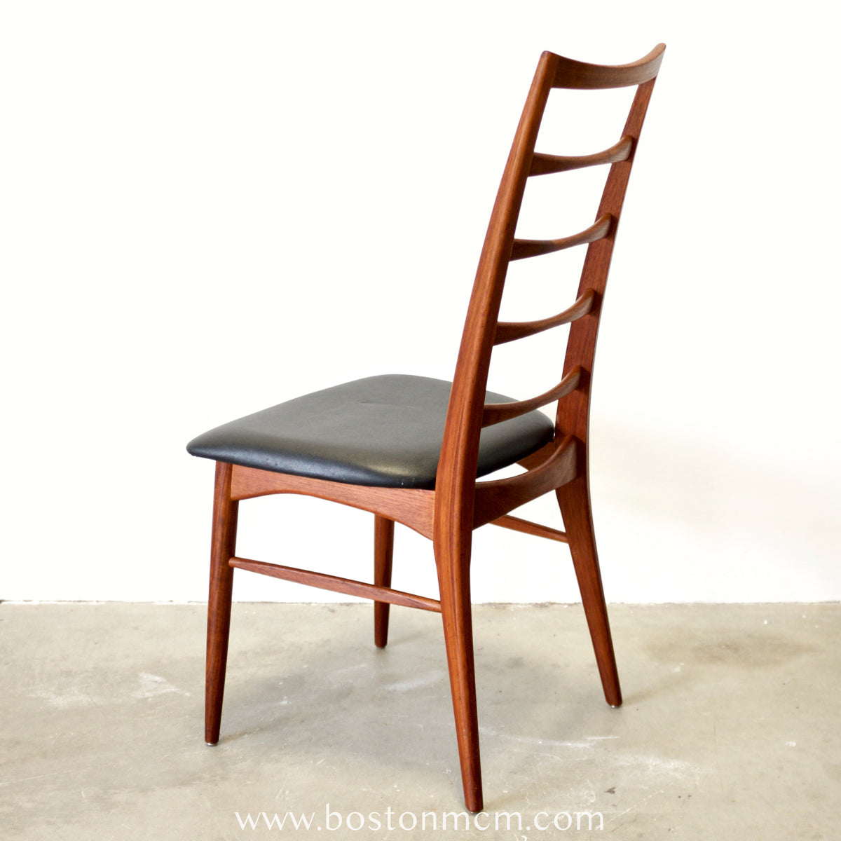Koefoed Hornslet "Lis" Set of 6 Danish Teak Dining Chairs - #A2258