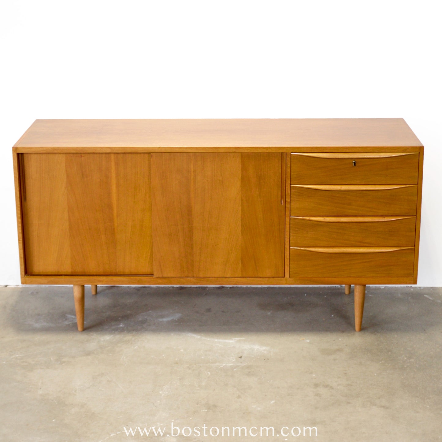 Deutsche Werkstätten Hellerau Oak Sideboard Designed by Franz Ehrlich - #A1861