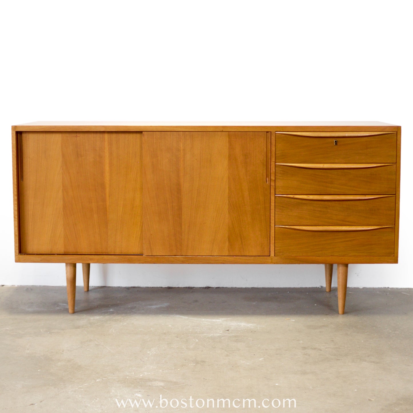 Deutsche Werkstätten Hellerau Oak Sideboard Designed by Franz Ehrlich - #A1861