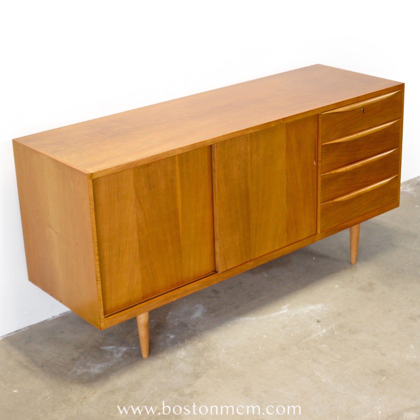Deutsche Werkstätten Hellerau Oak Sideboard Designed by Franz Ehrlich - #A1861