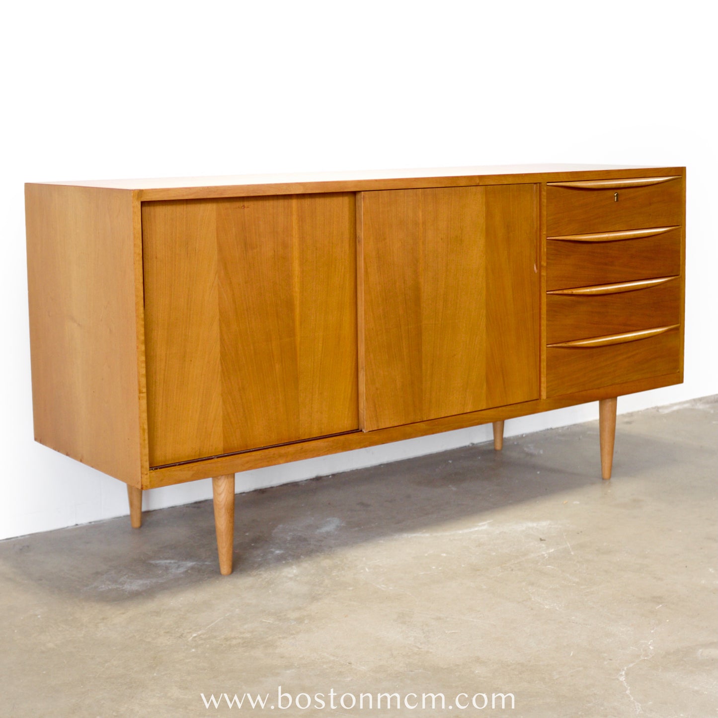 Deutsche Werkstätten Hellerau Oak Sideboard Designed by Franz Ehrlich - #A1861