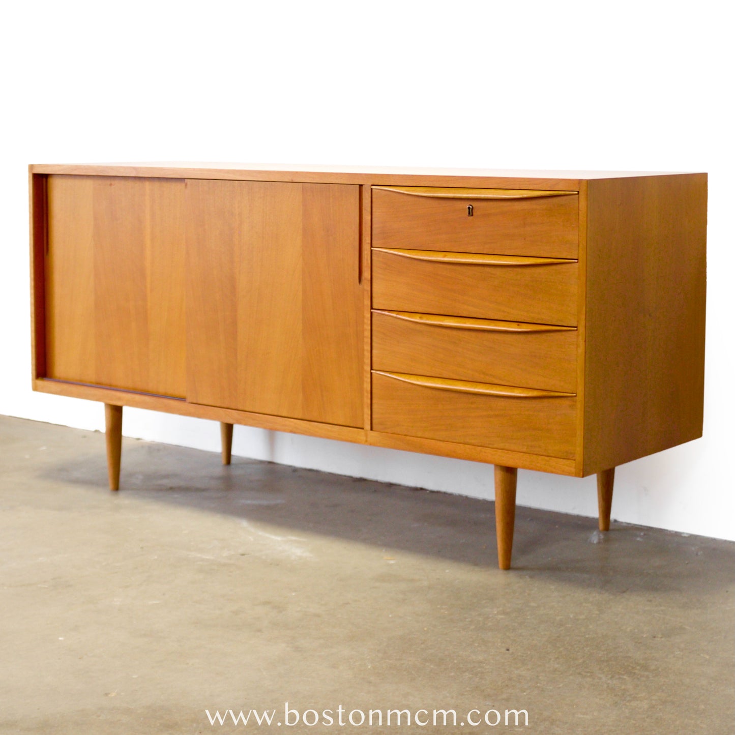 Deutsche Werkstätten Hellerau Oak Sideboard Designed by Franz Ehrlich - #A1861