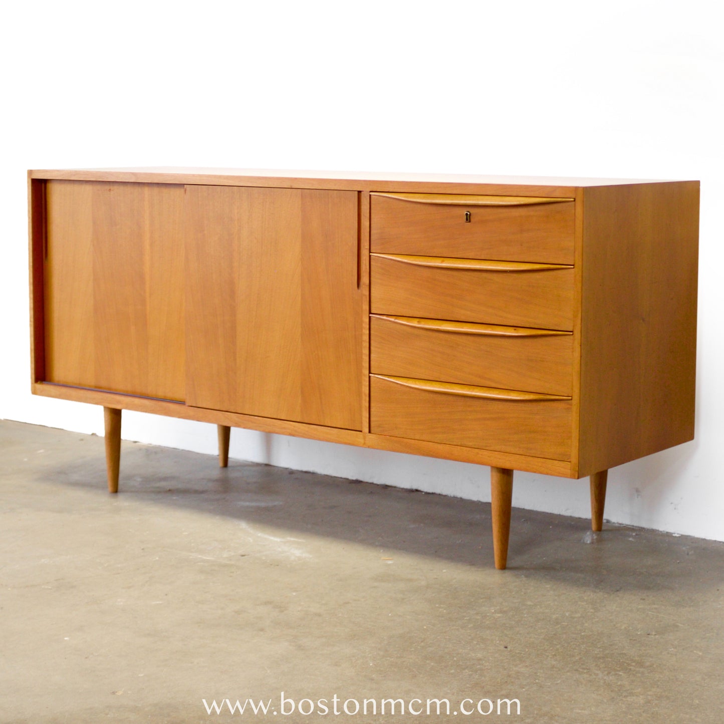 Deutsche Werkstätten Hellerau Oak Sideboard Designed by Franz Ehrlich - #A1861