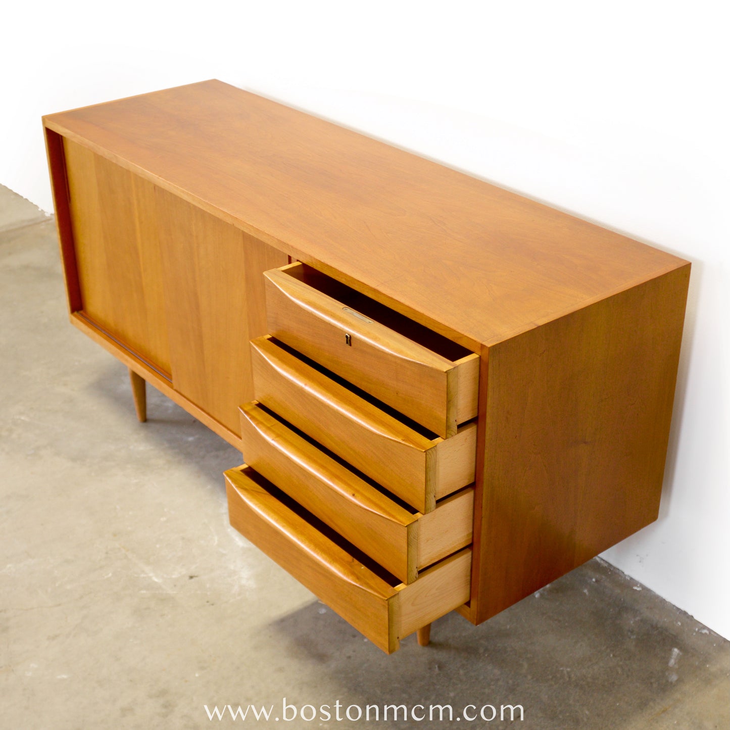Deutsche Werkstätten Hellerau Oak Sideboard Designed by Franz Ehrlich - #A1861