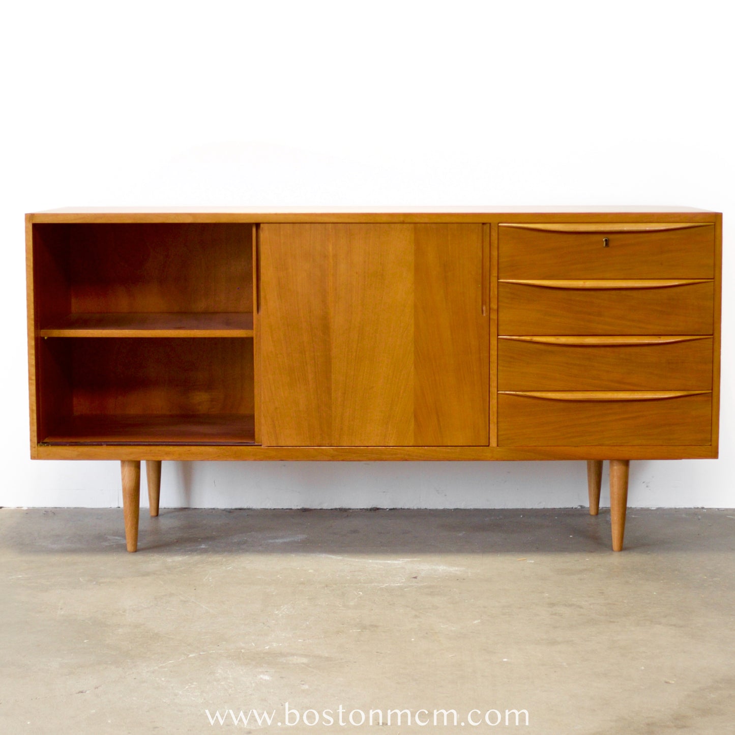 Deutsche Werkstätten Hellerau Oak Sideboard Designed by Franz Ehrlich - #A1861