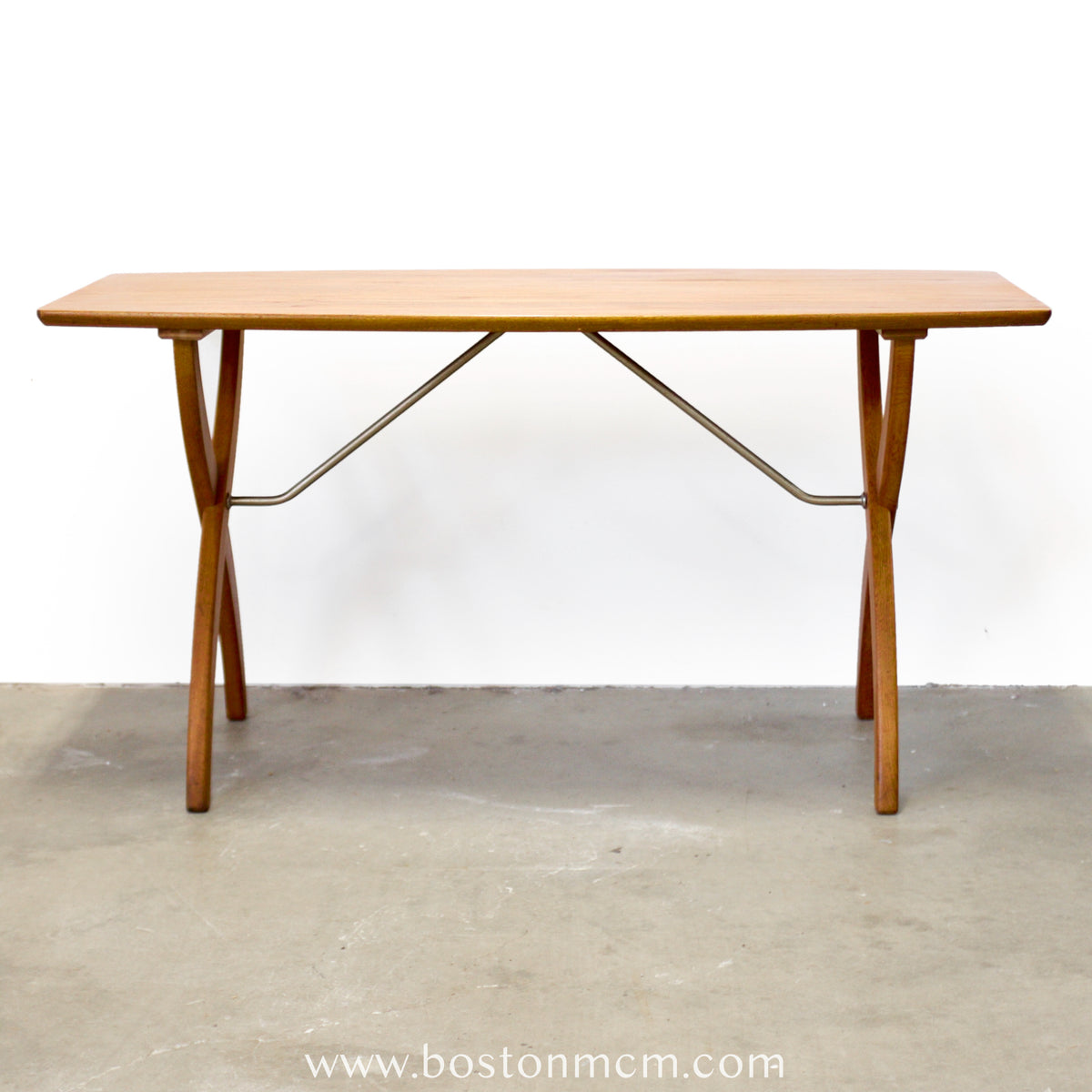 Westerberg Möbler Teak & Brass Coffee Table, Attributed to David Rosén - #A2223