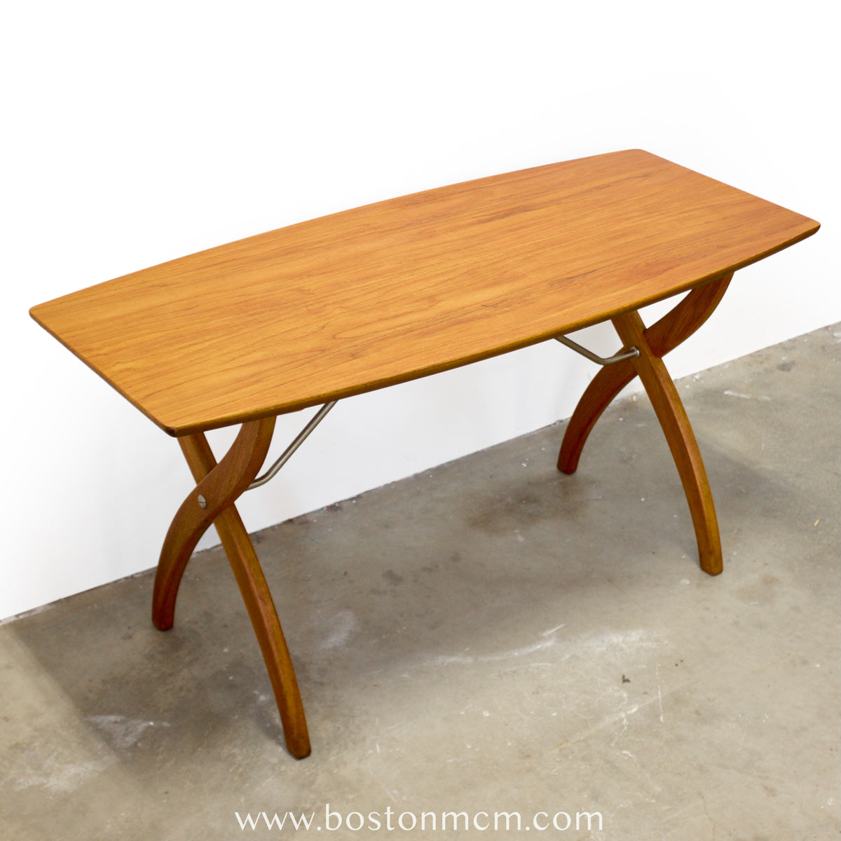 Westerberg Möbler Teak & Brass Coffee Table, Attributed to David Rosén - #A2223