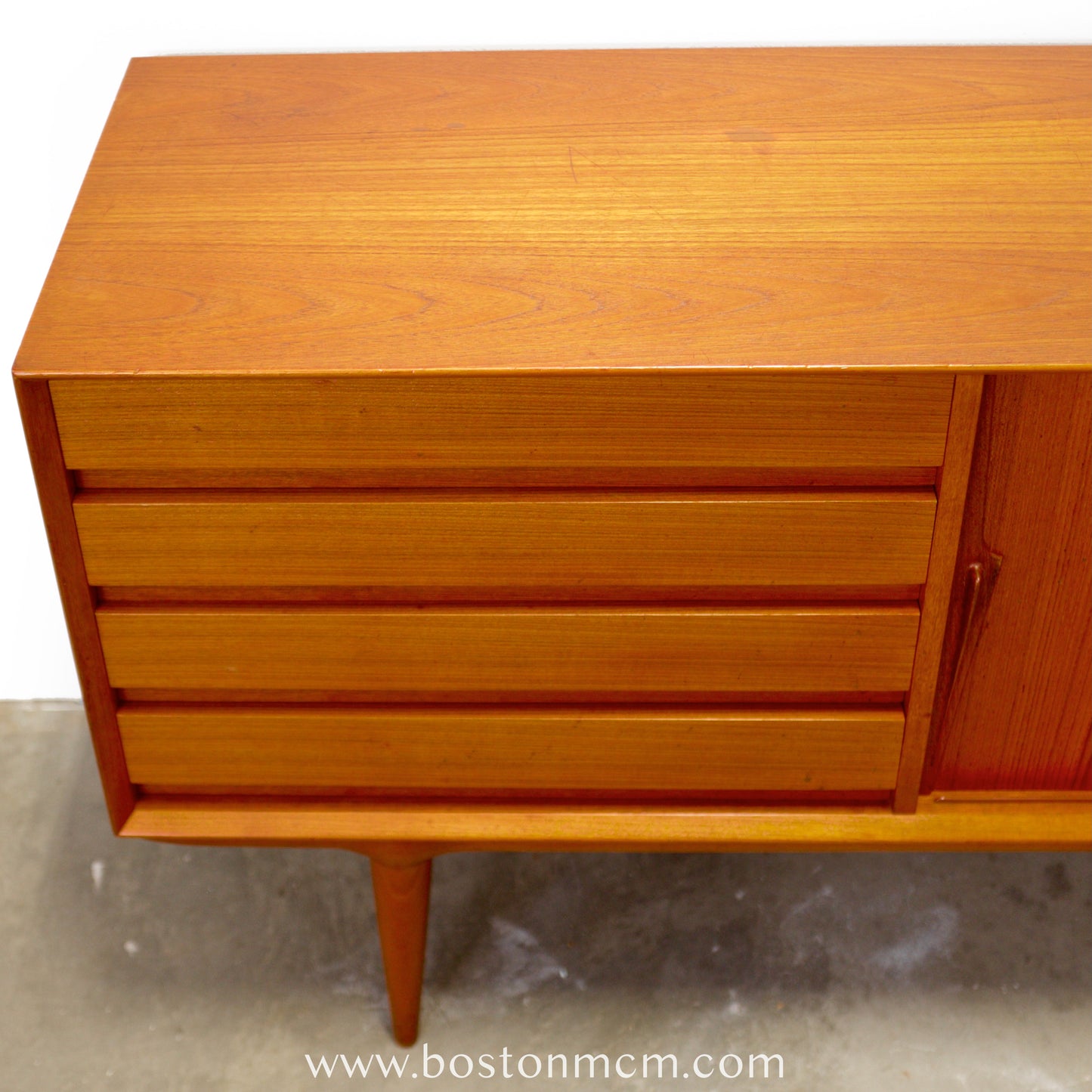 Omann Jun. Møbelfabrik Model 18 Teak Sideboard Designed by Gunni Omann - #A2247