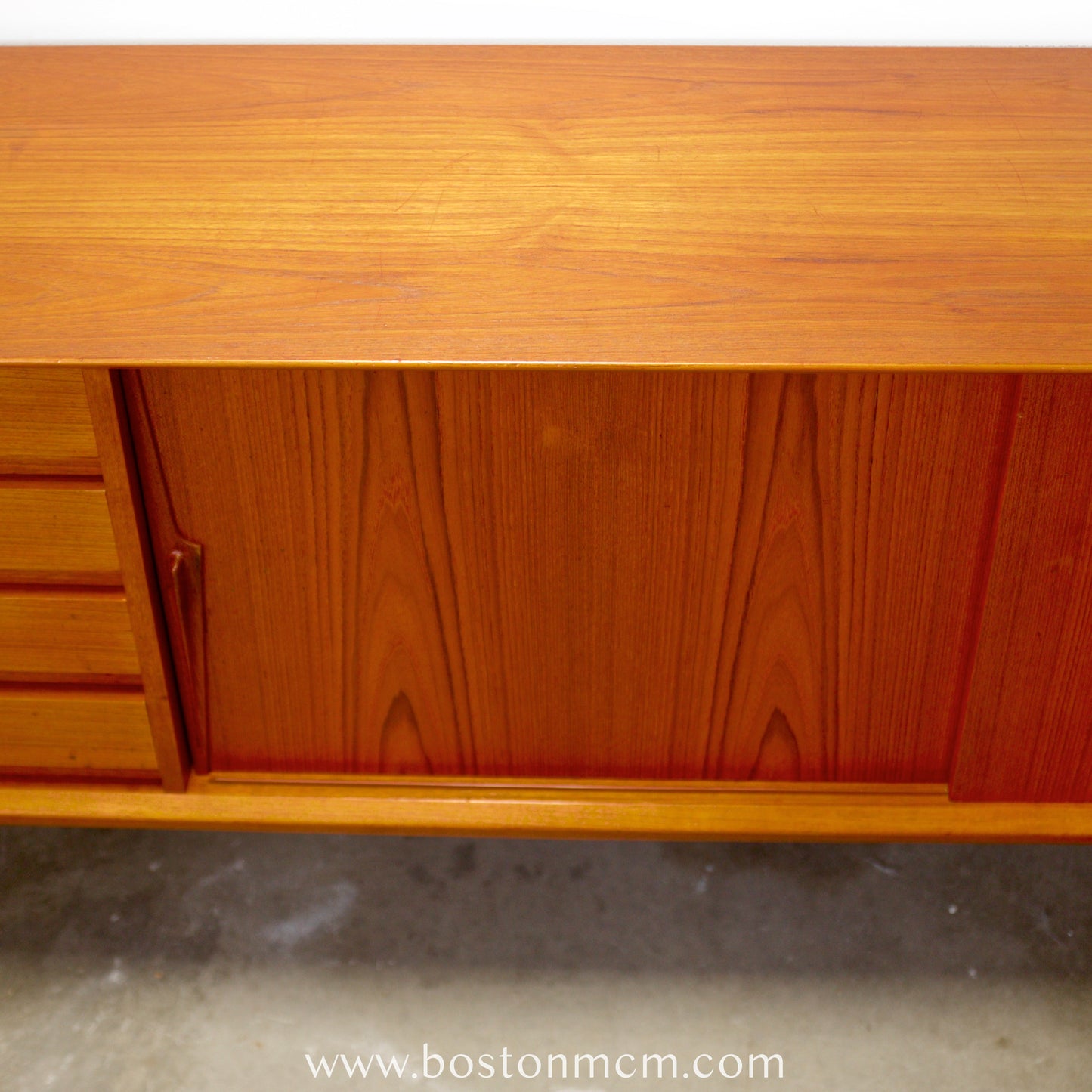 Omann Jun. Møbelfabrik Model 18 Teak Sideboard Designed by Gunni Omann - #A2247