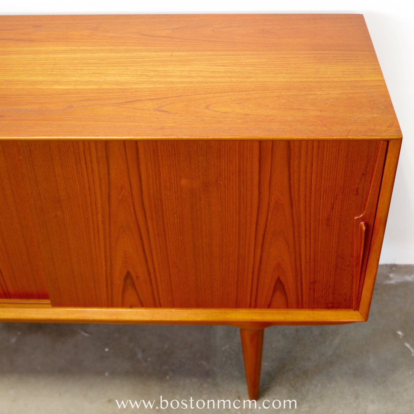 Omann Jun. Møbelfabrik Model 18 Teak Sideboard Designed by Gunni Omann - #A2247