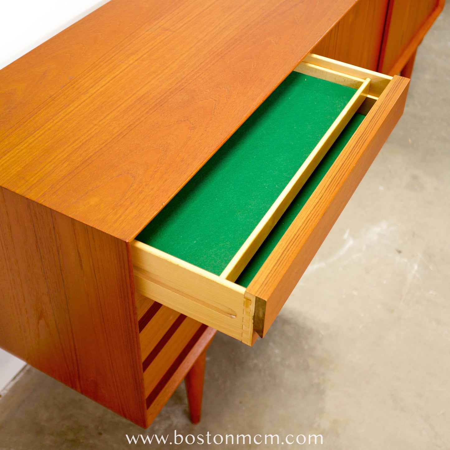 Omann Jun. Møbelfabrik Model 18 Teak Sideboard Designed by Gunni Omann - #A2247