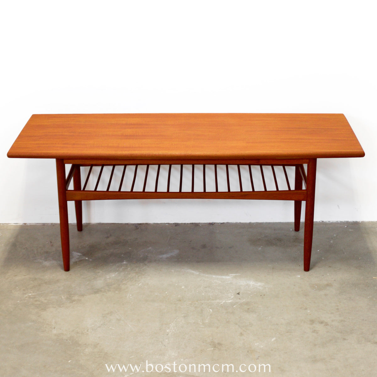 Danish Teak “Surfboard” Coffee Table - #A2158
