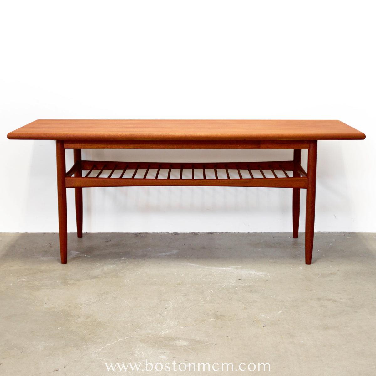 Danish Teak “Surfboard” Coffee Table - #A2158