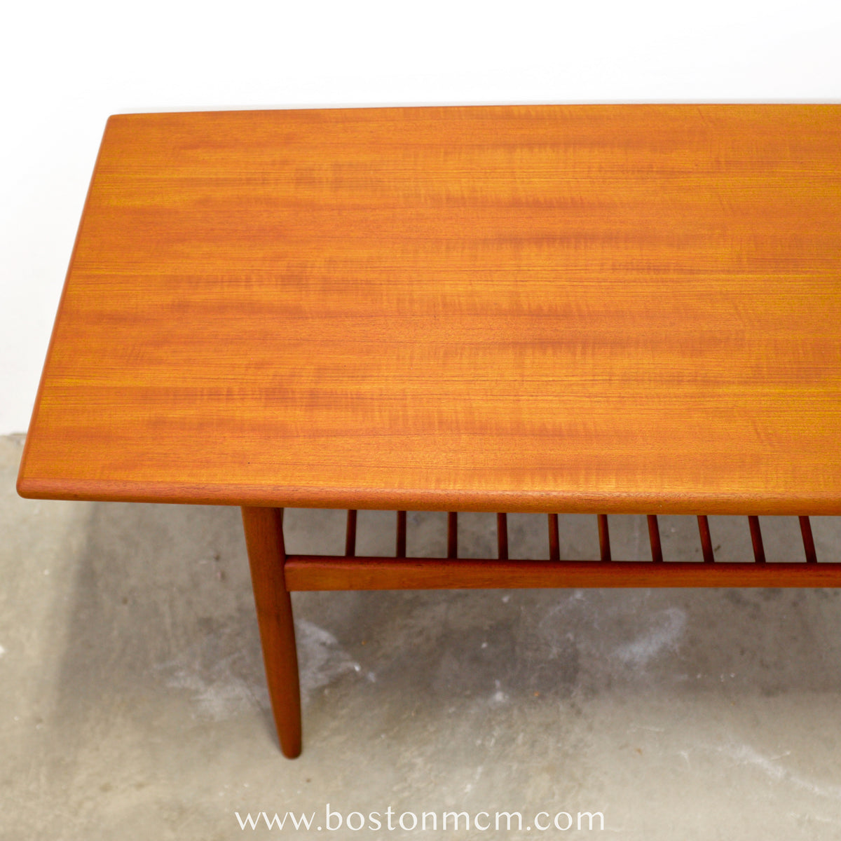 Danish Teak “Surfboard” Coffee Table - #A2158