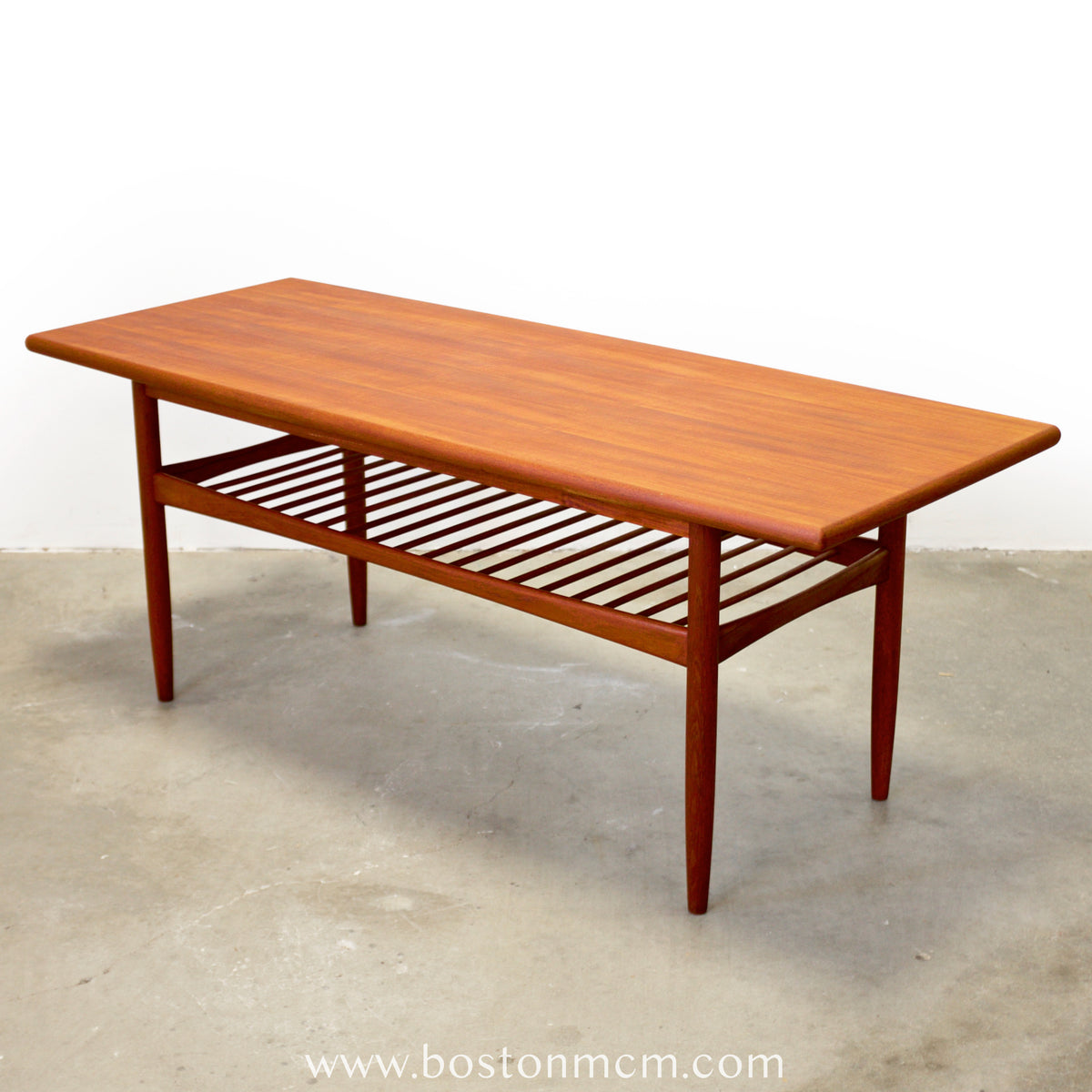 Danish Teak “Surfboard” Coffee Table - #A2158