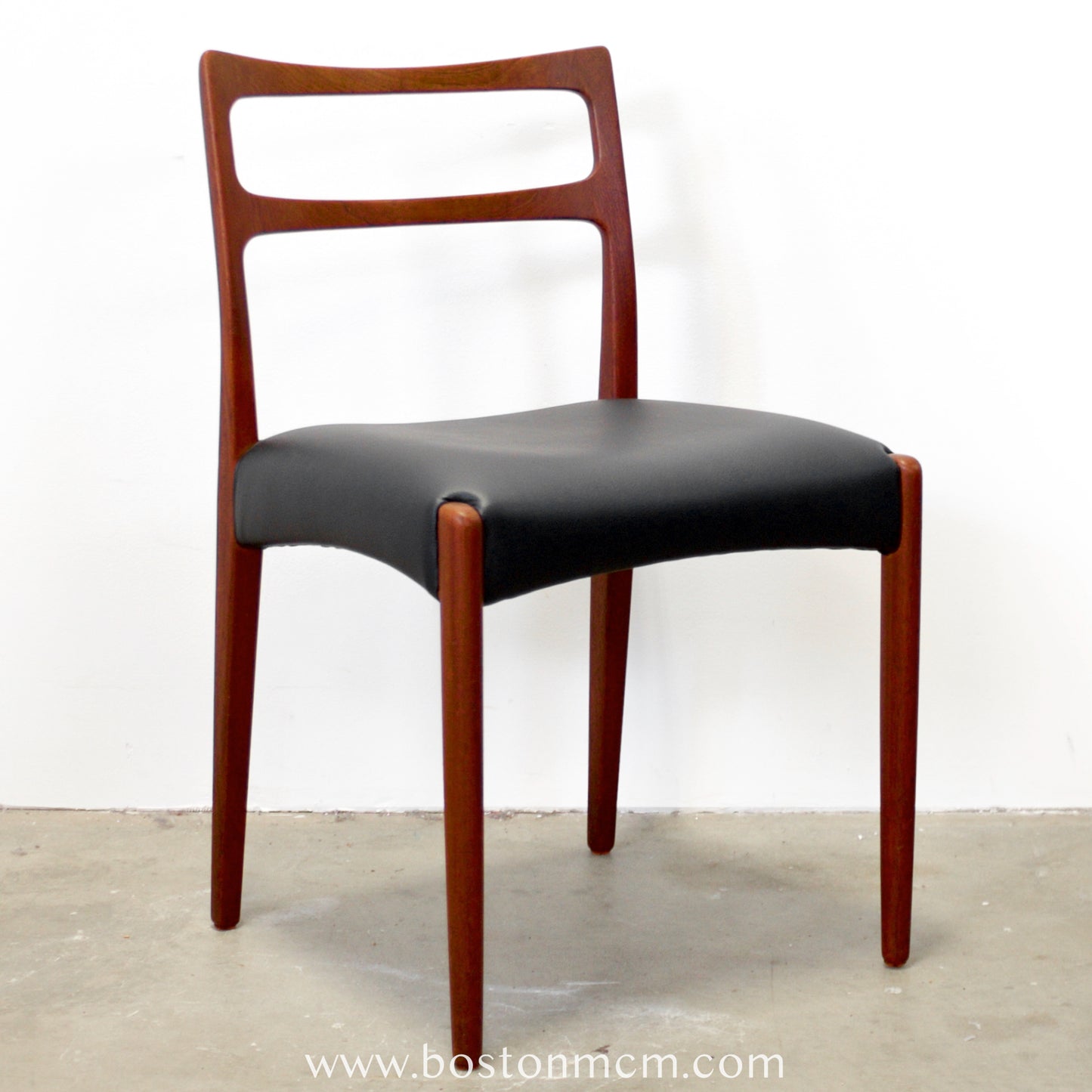 Danish Teak Dining Chairs, Attributed to Johannes Andersen - #A2191