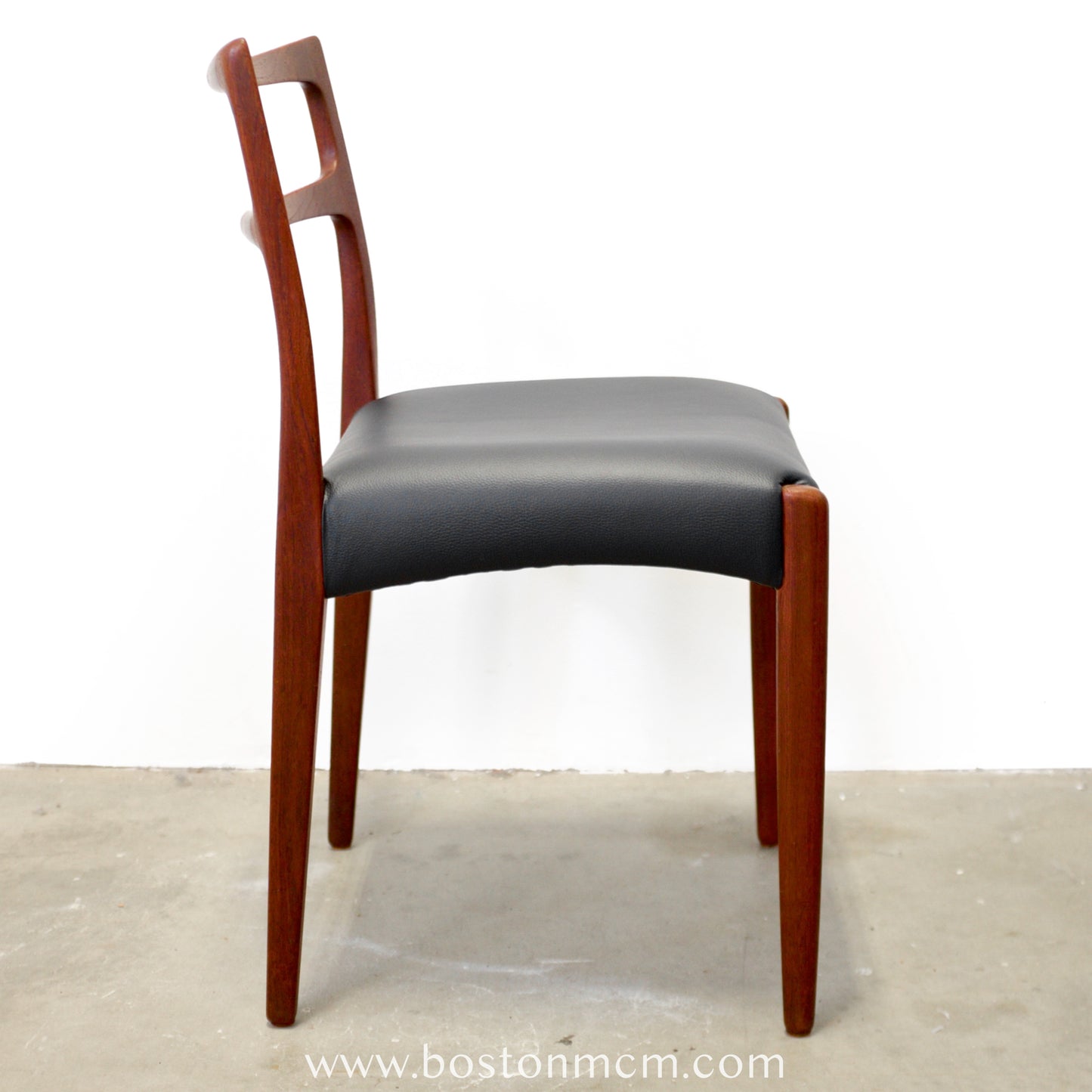 Danish Teak Dining Chairs, Attributed to Johannes Andersen - #A2191