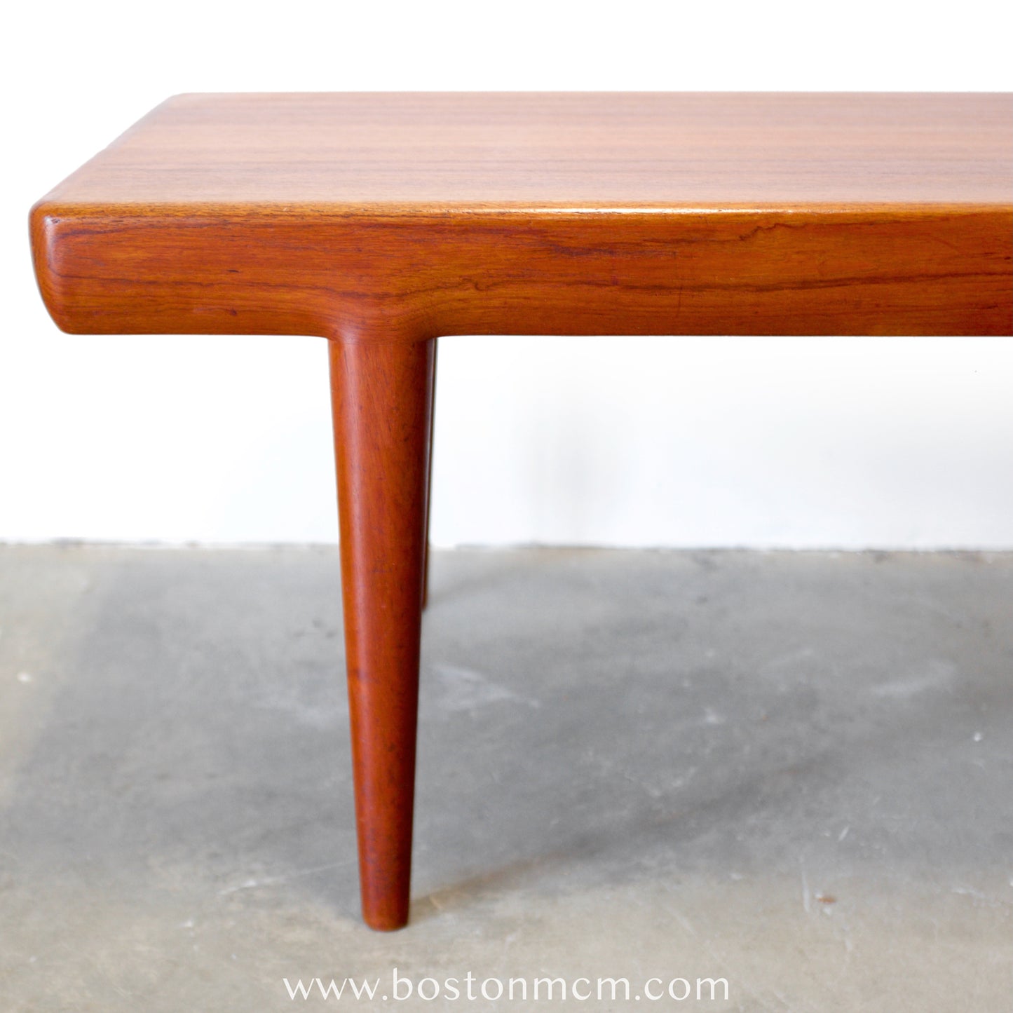 CFC Silkeborg Teak Coffee Table w/ Drawers, Designed by Johannes Andersen - #A1862