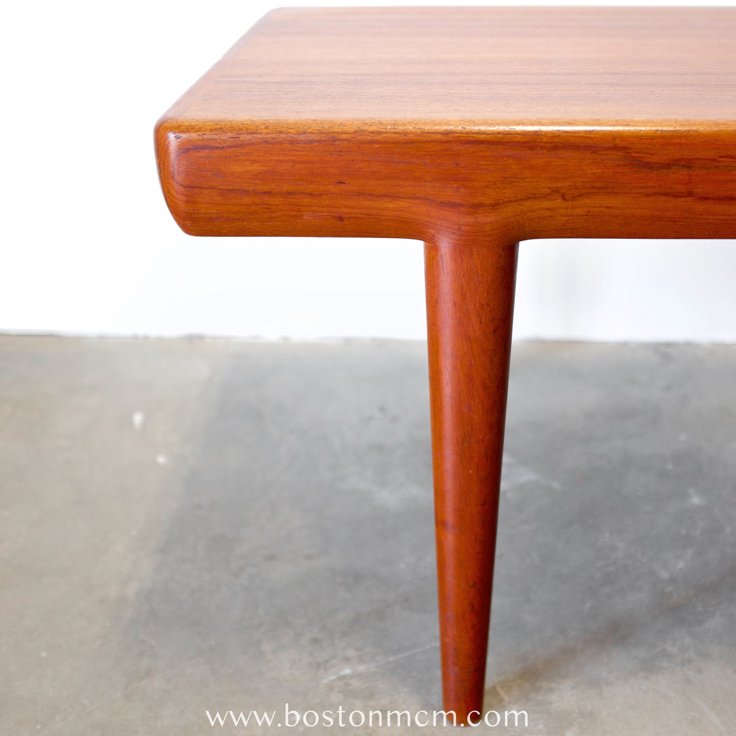 CFC Silkeborg Teak Coffee Table w/ Drawers, Designed by Johannes Andersen - #A1862