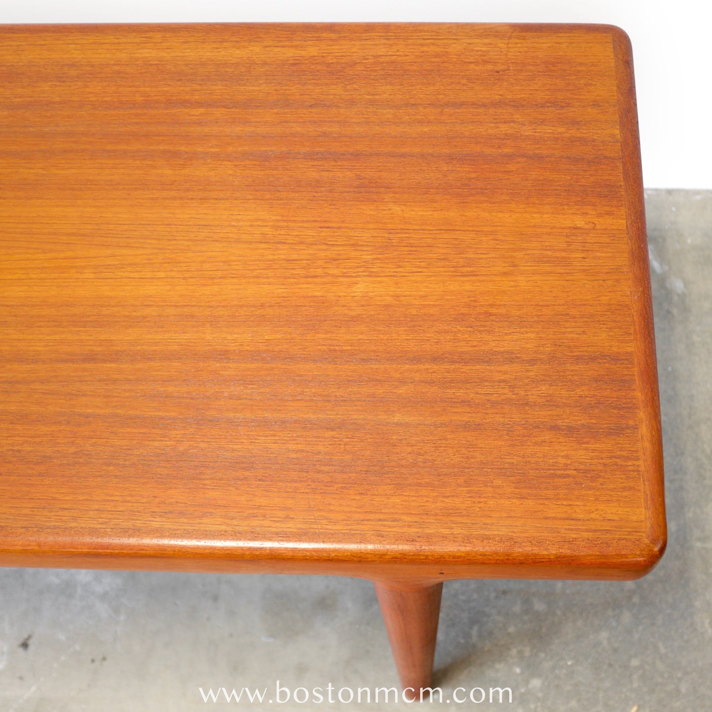 CFC Silkeborg Teak Coffee Table w/ Drawers, Designed by Johannes Andersen - #A1862