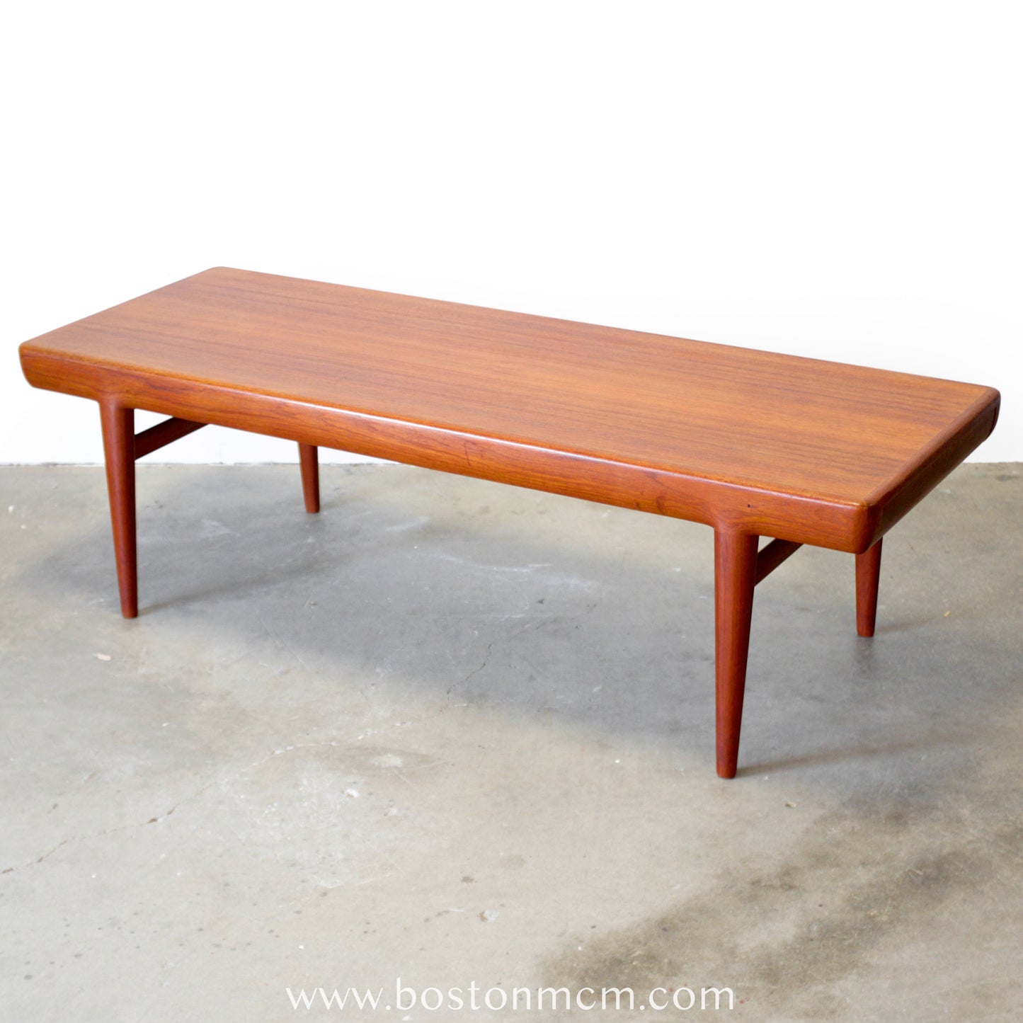 CFC Silkeborg Teak Coffee Table w/ Drawers, Designed by Johannes Andersen - #A1862