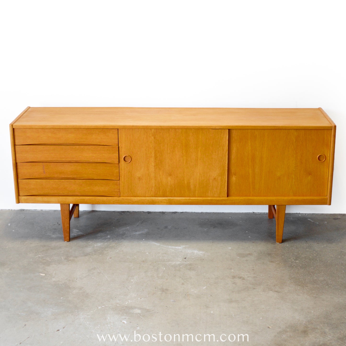 IKEA “Ulvö” Oak Sideboard Designed by Erik Wørts (AKA Erik Wortz) - #A2241