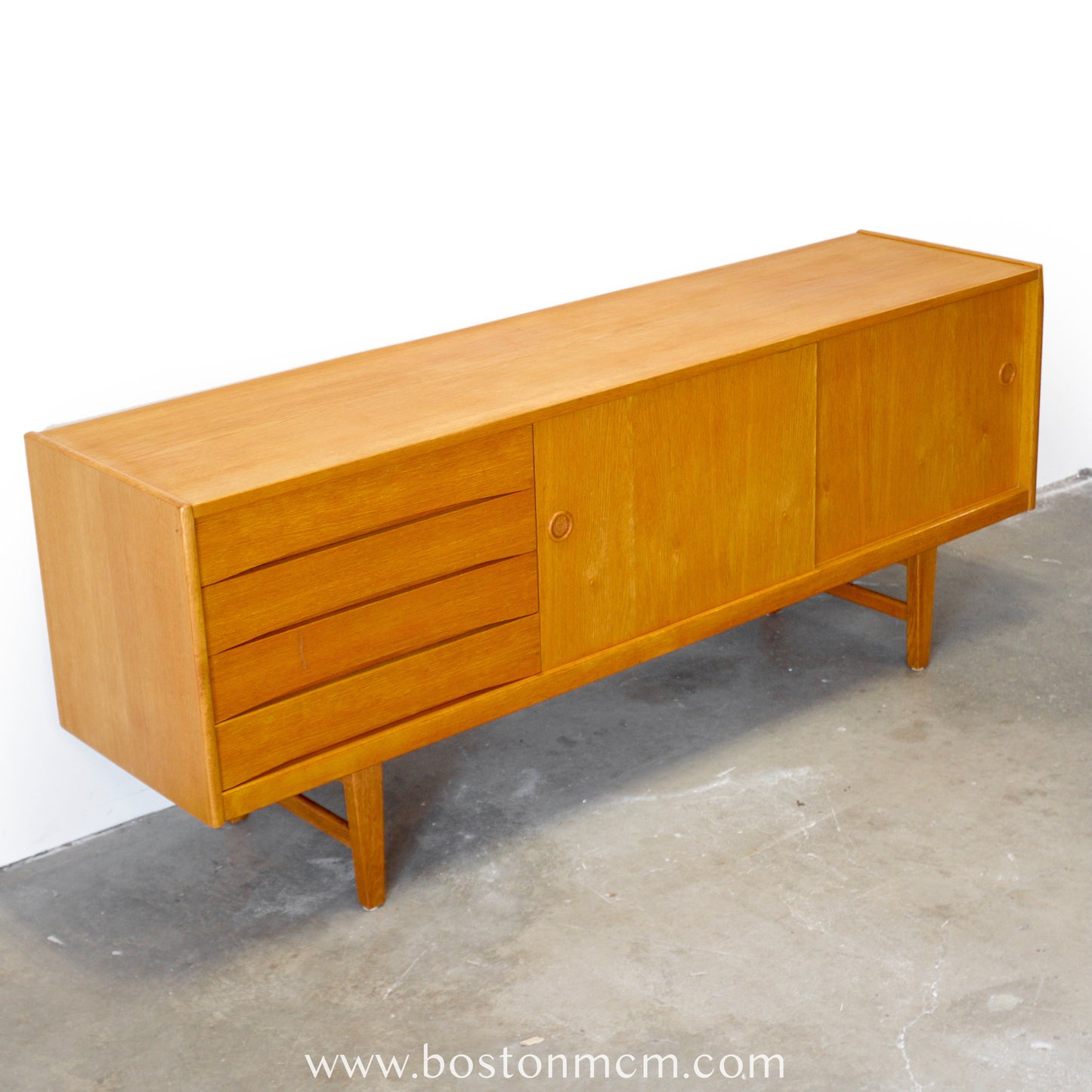 IKEA “Ulvö” Oak Sideboard Designed by Erik Wørts (AKA Erik Wortz) - #A2241