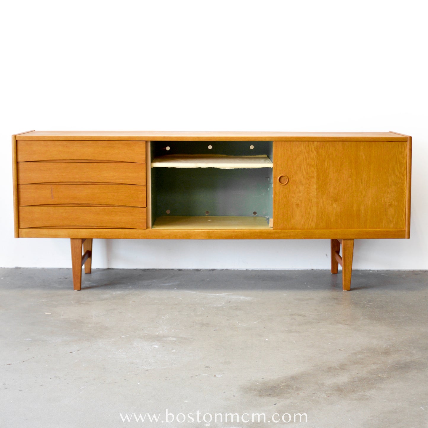 IKEA “Ulvö” Oak Sideboard Designed by Erik Wørts (AKA Erik Wortz) - #A2241