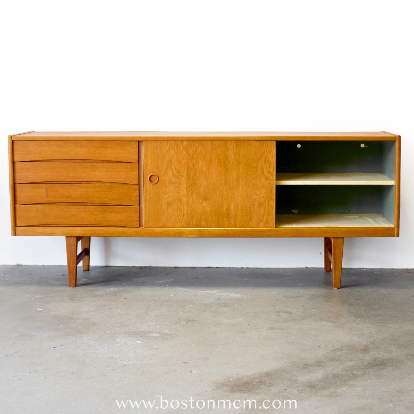 IKEA “Ulvö” Oak Sideboard Designed by Erik Wørts (AKA Erik Wortz) - #A2241