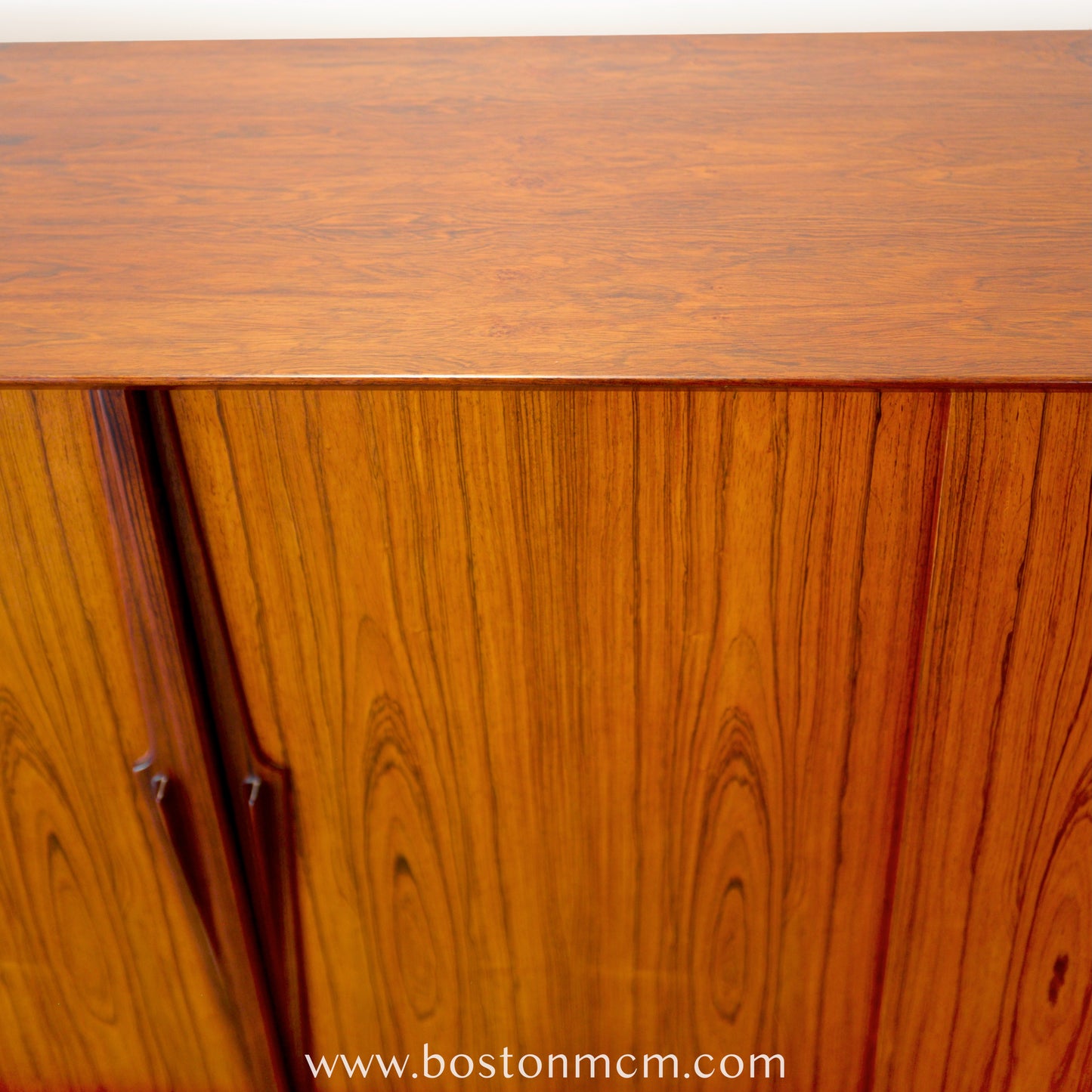 Omann Jun. Model #13 Rosewood Highboard Designed by Gunni Omann - #A2164