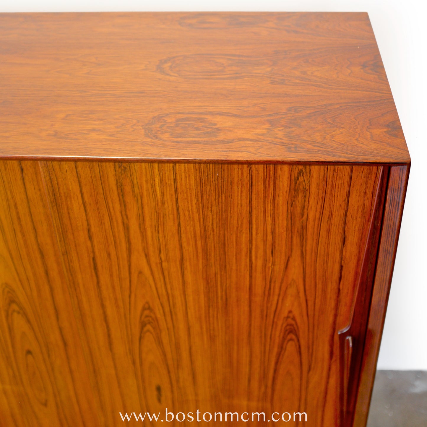 Omann Jun. Model #13 Rosewood Highboard Designed by Gunni Omann - #A2164