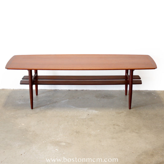 Danish Teak Coffee Table - #A2267